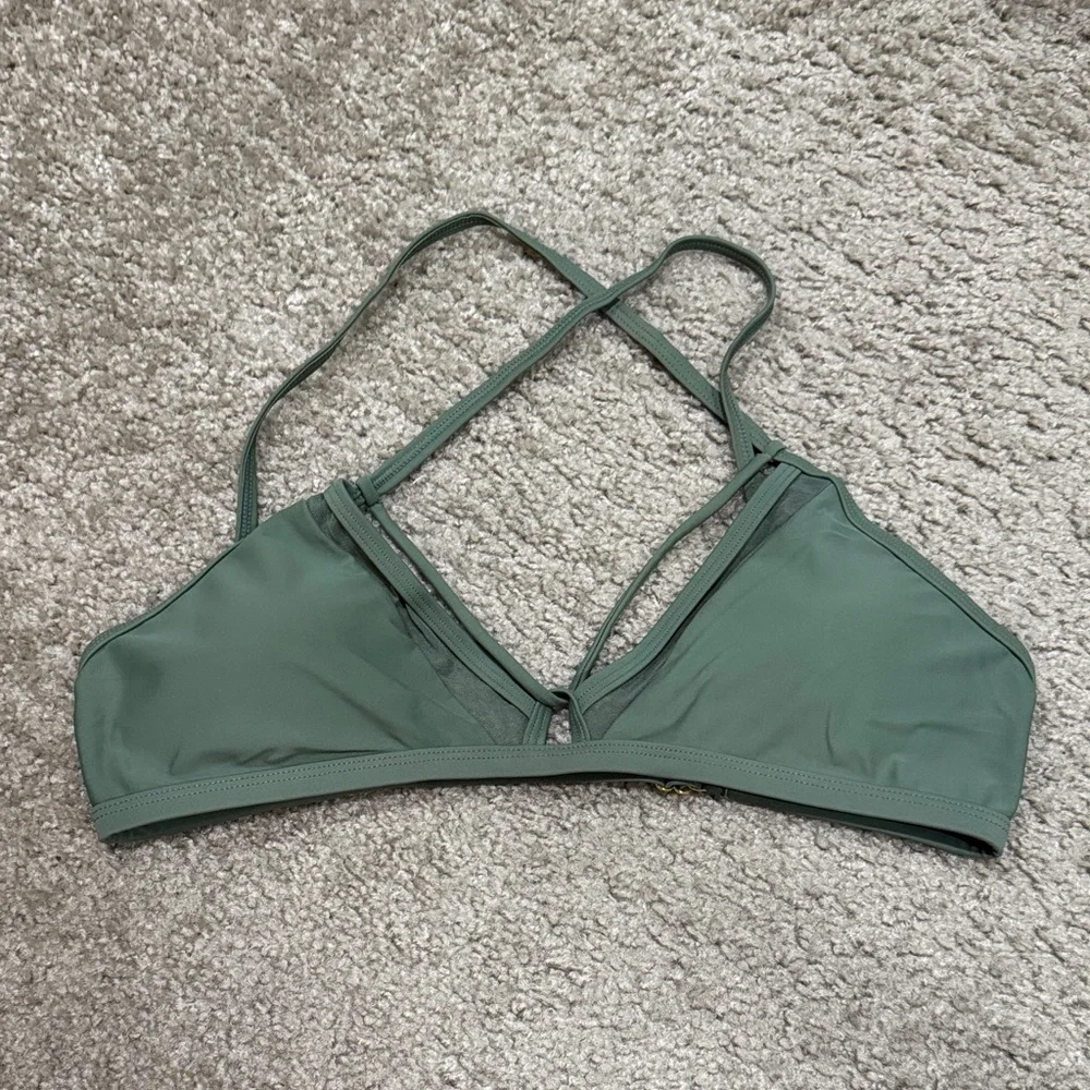 Mesh panel bikini